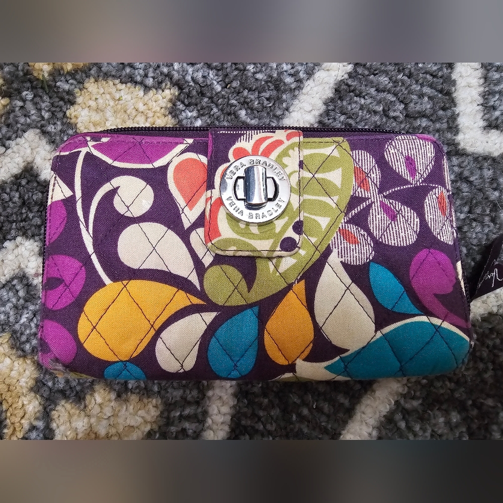 Vera Bradley Purple Floral Women's Bag